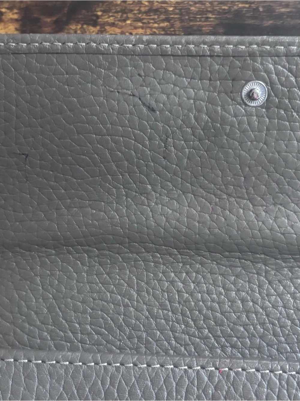 Dooney & Bourke Brown Pebbled Leather Tote with Matching Wallet